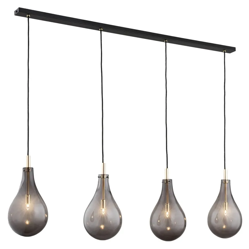 Oakland 1740 - Argon - lampa wisząca 4 pł.