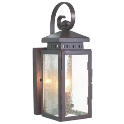Old Bronze H34 - Elstead Lighting - kinkiet ogrodowy