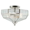 Old Park Polished Nickel - Elstead Lighting - lampa sufitowa klasyczna