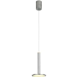 Oliver Led Nickel I - Italux - lampa wisząca