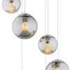 Optica 2529 - Argon - lampa wisząca 6 pł. na okrągłej podsufitce