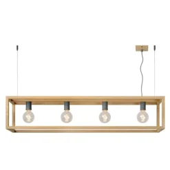 Oris L120 drewno - Lucide - lampa wisząca