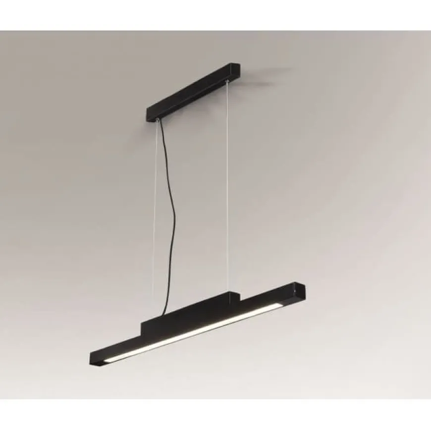 Otaru 90 (czarny) 3000K - Antigo - lampa wisząca