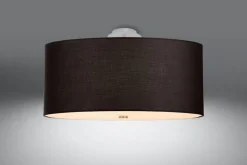 Otto 70 Czarny - SOLLUX LIGHTING - lampa sufitowa