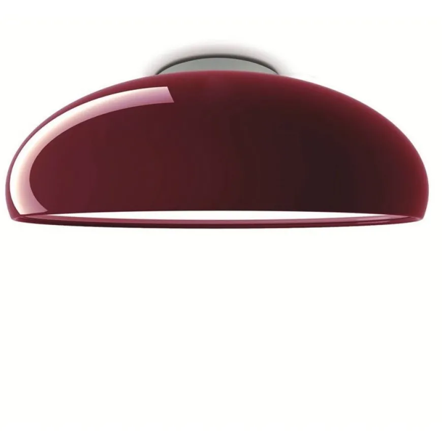 Pangen Ø60 czerwony - Fontana Arte - lampa sufitowa