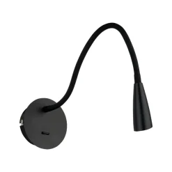 Paola Led Black - Italux - kinkiet