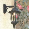 Parish Black H48 - Elstead Lighting - kinkiet ogrodowy