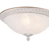 Pascal White-Gold Ø37 - Maytoni - lampa sufitowa klasyczna
