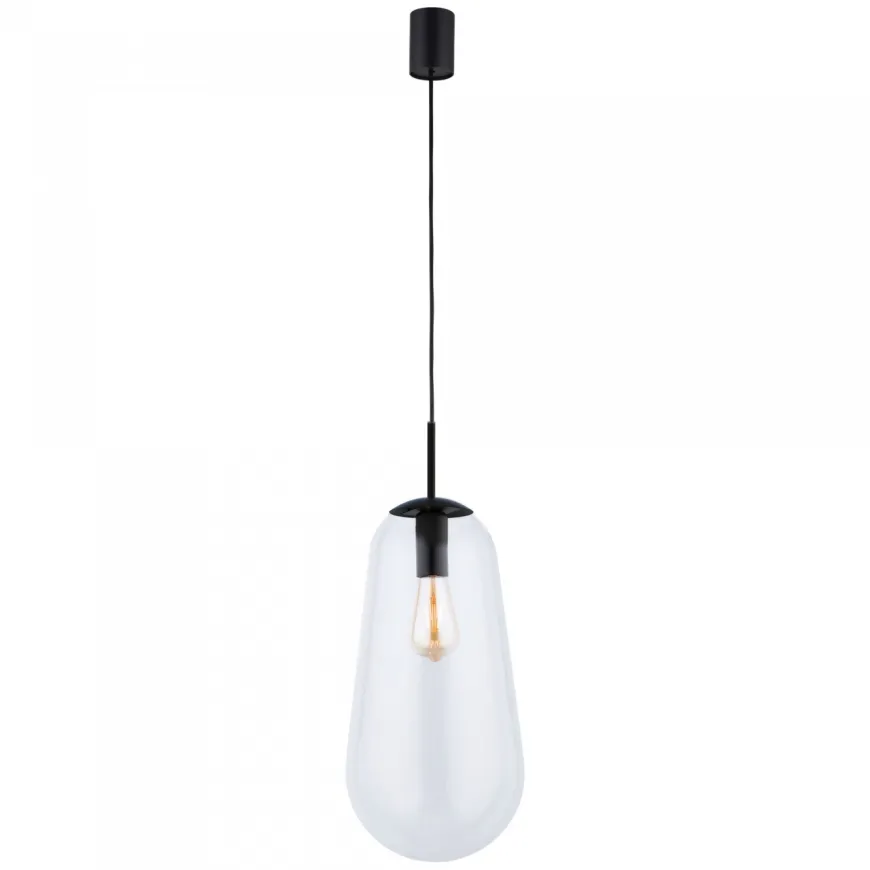 Pear Black L - Nowodvorski - lampa wisząca nowoczesna