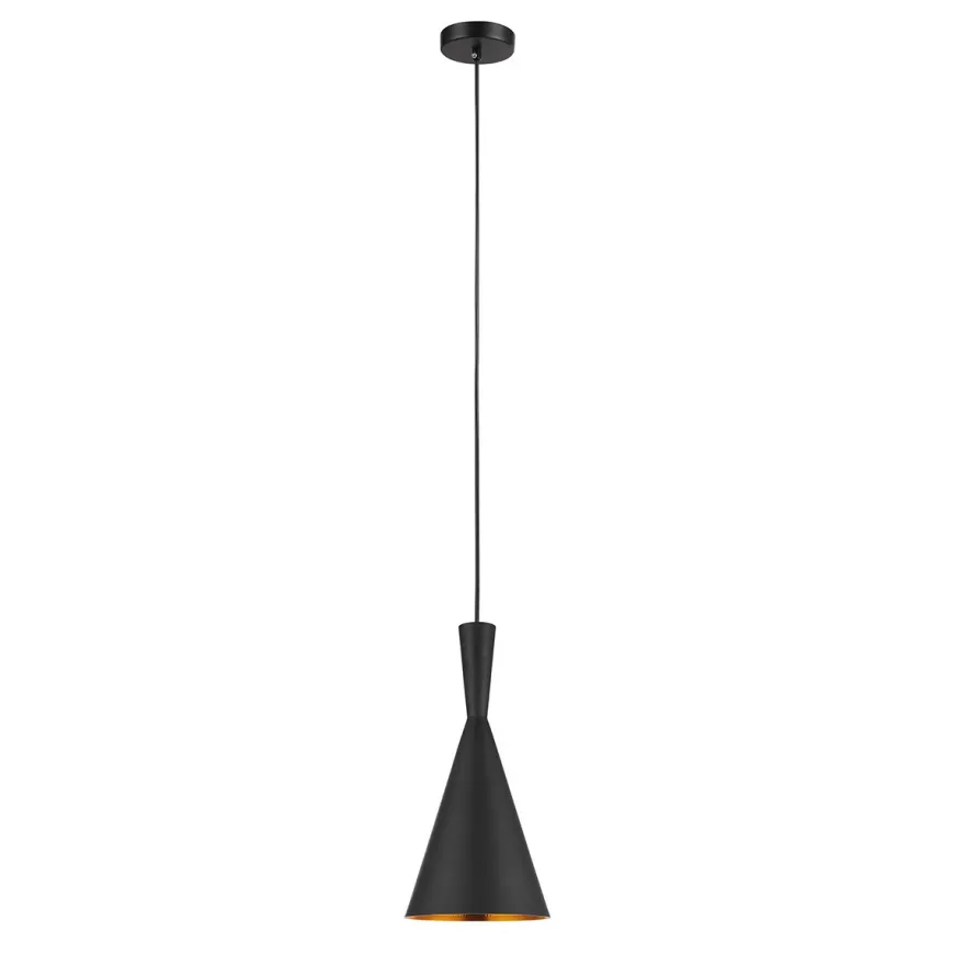 Pedro Black-Brass - Italux - lampa wisząca