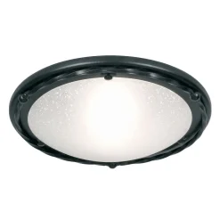 Pembroke Black Ø30 - Elstead Lighting - lampa sufitowa klasyczna