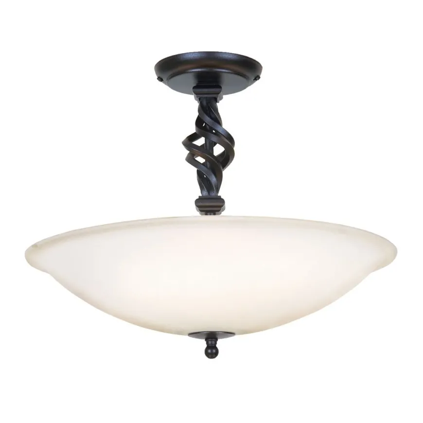Pembroke Black - Elstead Lighting - lampa sufitowa klasyczna