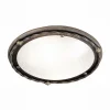 Pembroke Black And Gold Ø30 - Elstead Lighting - lampa sufitowa klasyczna