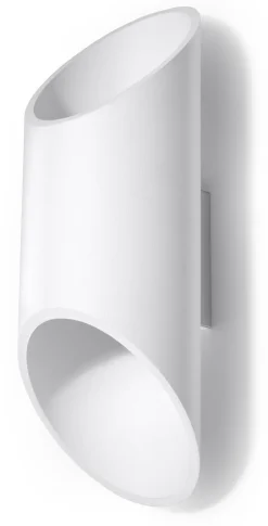 Penne 30 Biały - SOLLUX LIGHTING - lampa ścienna