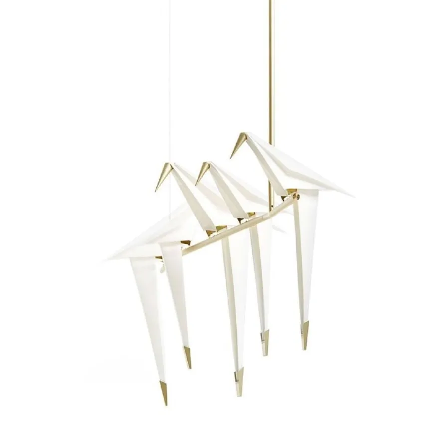 Perch L100 biały - Moooi - lampa wisząca