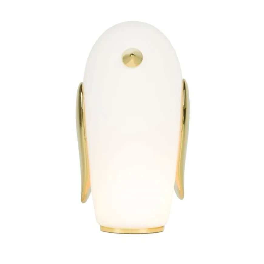 Pet Lights - Noot Noot H33 biel, złoty - Moooi - lampa biurkowa