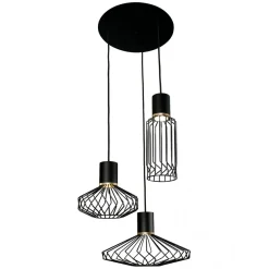 Pico Black-Gold III 8863 - Nowodvorski - lampa wisząca nowoczesna