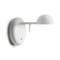 Pin L15 biały matowy - Vibia - lampa ścienna