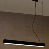 Pinne 65 Czarna 3000K - THORO - lampa wisząca