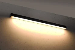 Pinne 115 Czarny 3000K - THORO - lampa ścienna