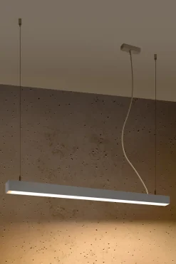 Pinne 95 Szara 3000K - THORO - lampa wisząca