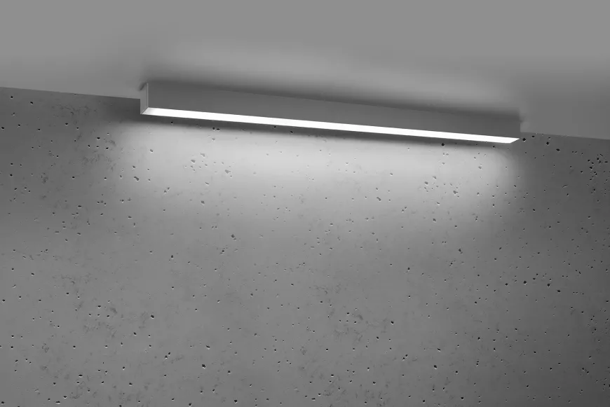 Pinne 95 Szary 4000K - THORO - lampa sufitowa