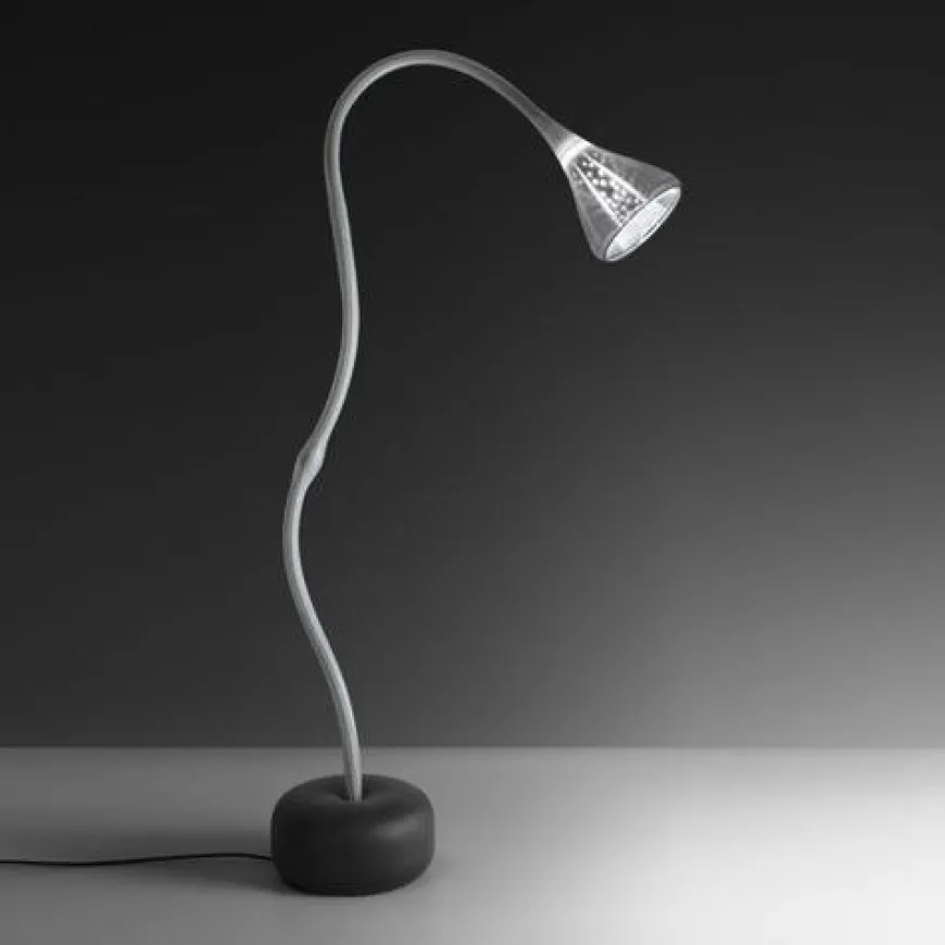 Pipe H220 przezroczysty - Artemide - lampa podłogowa