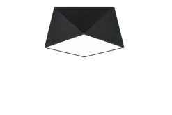 Plafon HEXA 25 czarny - Sollux