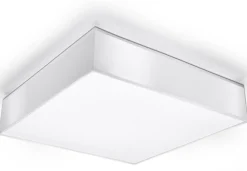 Plafon HORUS 45 Biały - Sollux