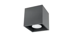 Plafon QUAD 1 Antracyt - Sollux