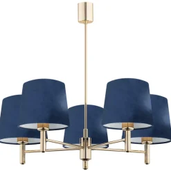 Ponte 2086 - Argon - lampa wisząca 5 pł.