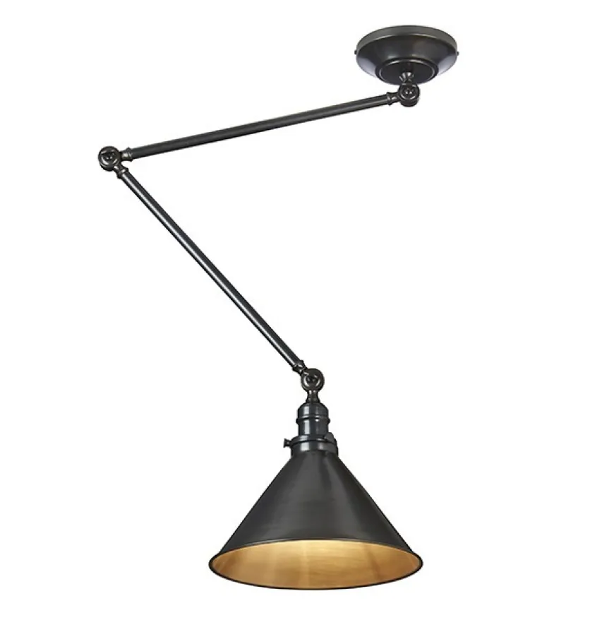 Provence Old Bronze - Elstead Lighting - lampa z łamanym ramieniem