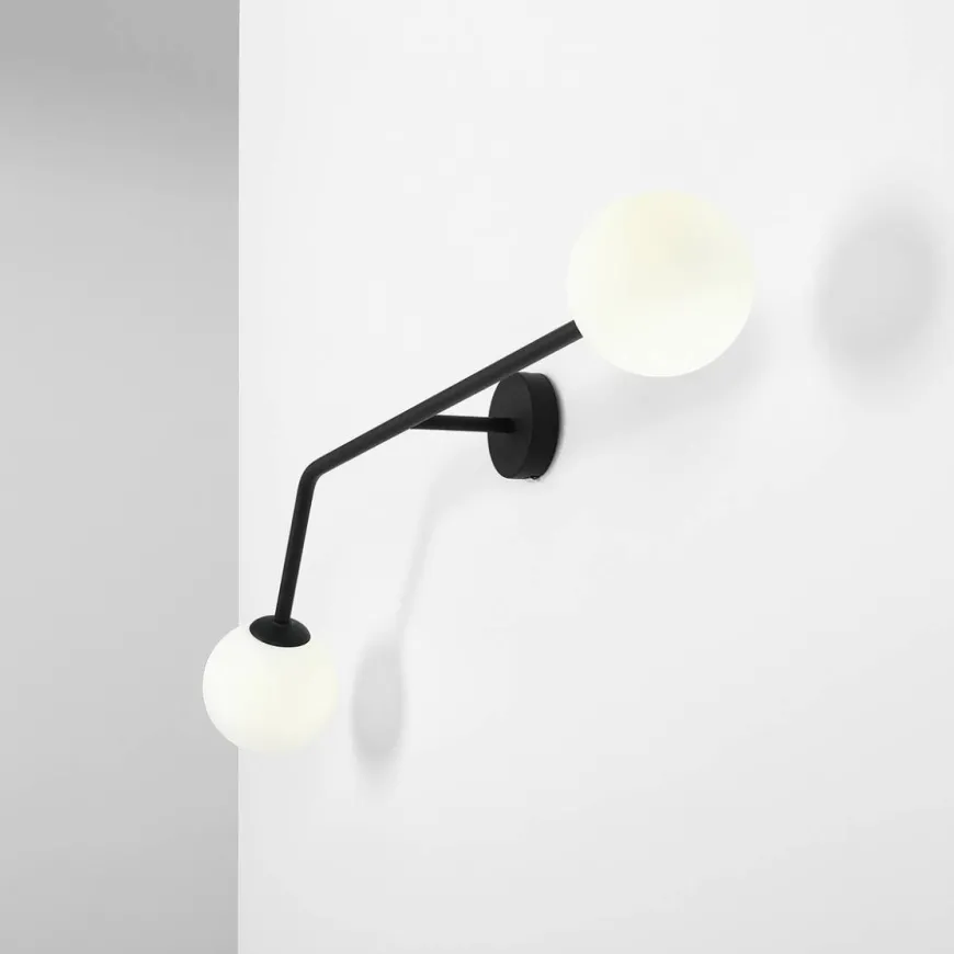 Pure Wall Black horizontal - Artera - kinkiet