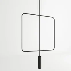 Rana 1 Czarna - THORO - lampa wisząca