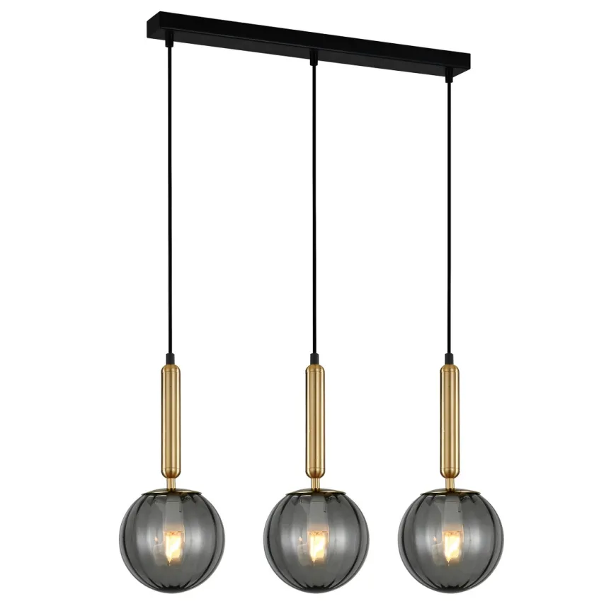 Ravena III black - Italux - lampa wisząca nowoczesna