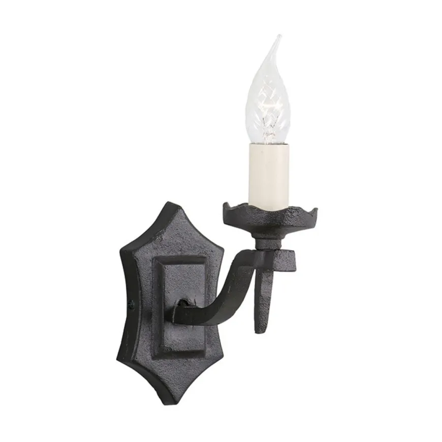 Rectory Black - Elstead Lighting - kinkiet pojedynczy