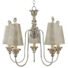 Remi Silver - Cream - Elstead Lighting - lampa wisząca klasyczna