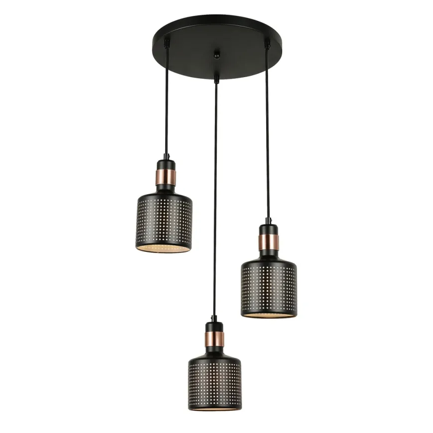 Restenza 3 Black - Italux - zwis