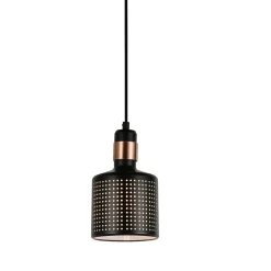 Restenza 1 Black - Italux - lampa wisząca