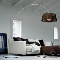 Ribbon TE A brązowy - Morosini - lampa podłogowa