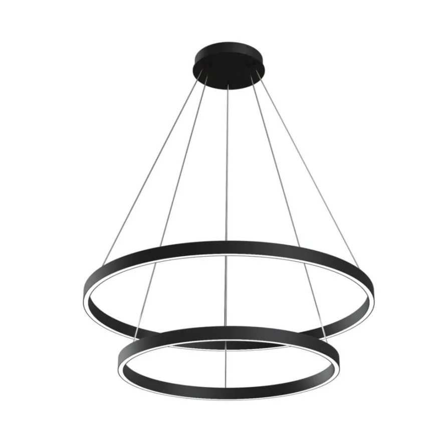 Rim Black 2 - Maytoni - lampa wisząca nowoczesna