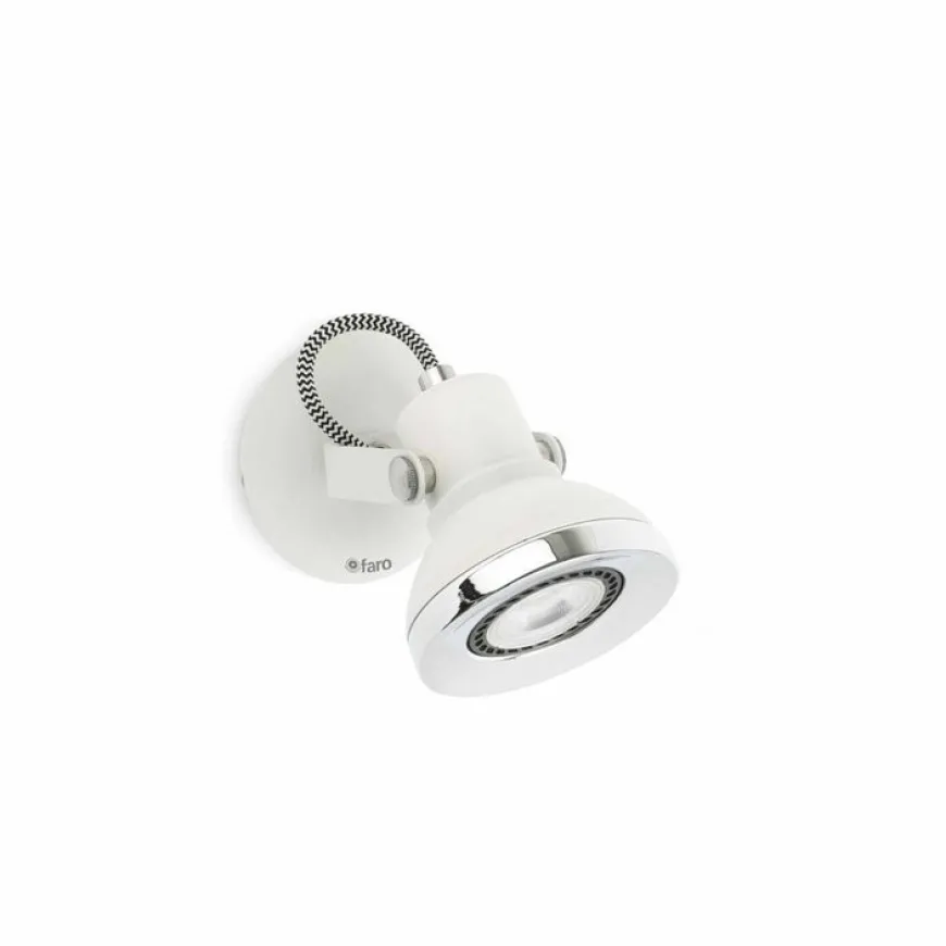 Ring L13,5 biały - Faro - lampa sufitowa