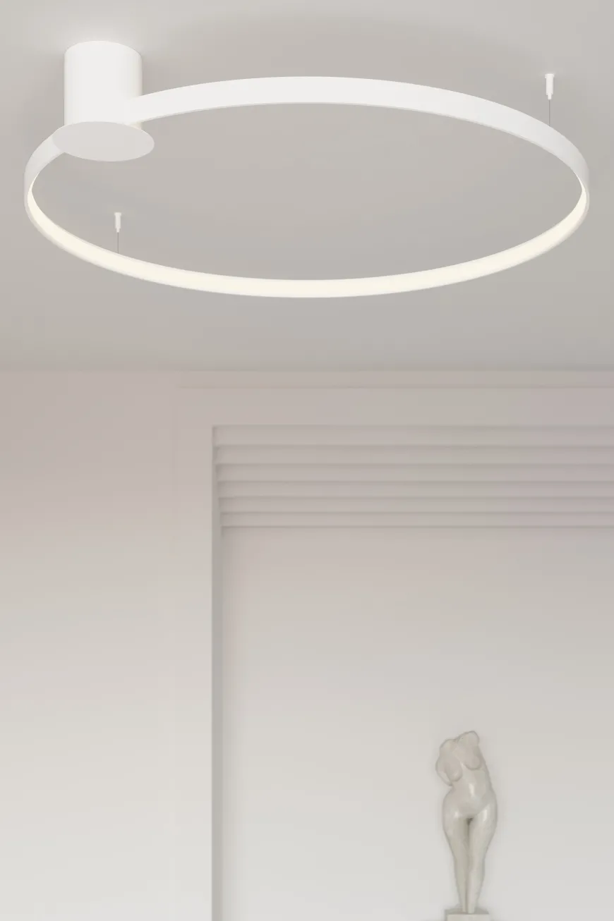 Rio 78 Biały Led 4000K - THORO - lampa sufitowa