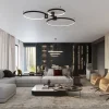 Rio 55 Czarny Led 3000K - THORO - lampa sufitowa