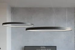 Rio 55 Czarny Led 3000K - THORO - lampa wisząca