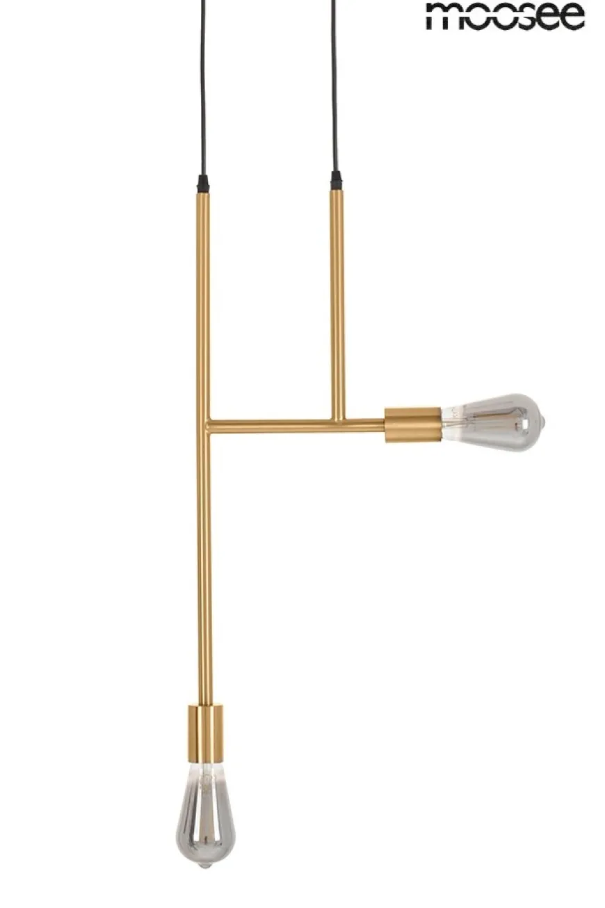 Riva 2 Złota - Moosee - lampa wisząca