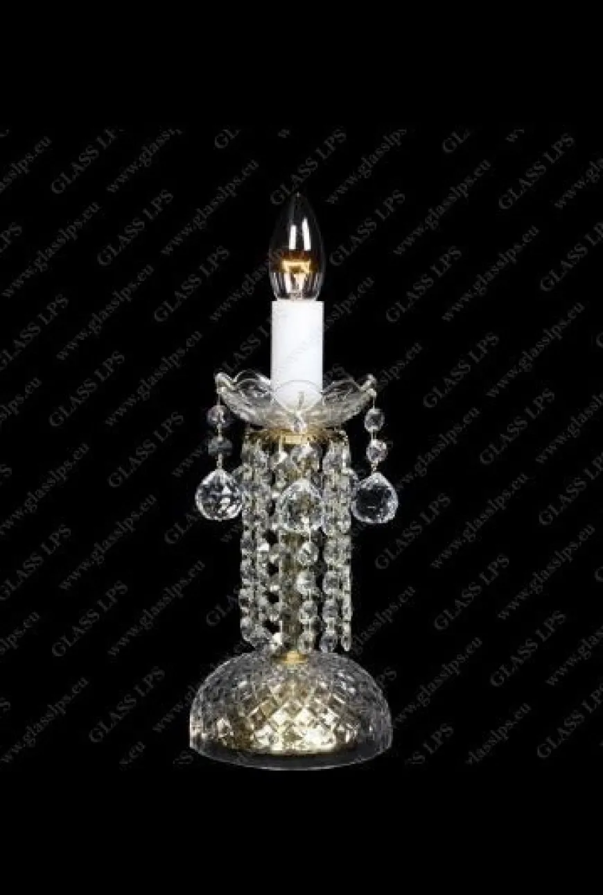 S31 007/01/4 - Glass LPS - lampa biurkowa kryształowa