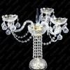 S31 007/03/4; F candelabre - Glass LPS - kryształowa lampa biurkowa