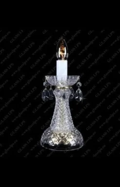 S31 006/01/1-A - Glass LPS - kryształowa lampa biurkowa