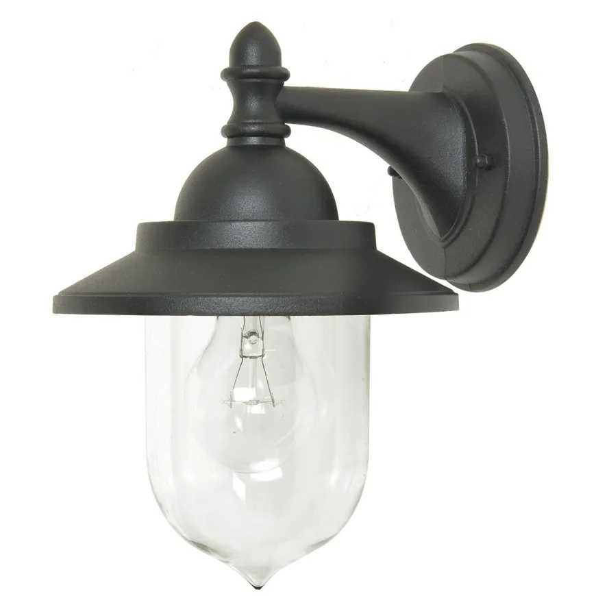 Sandown Black - Elstead Lighting - kinkiet ogrodowy